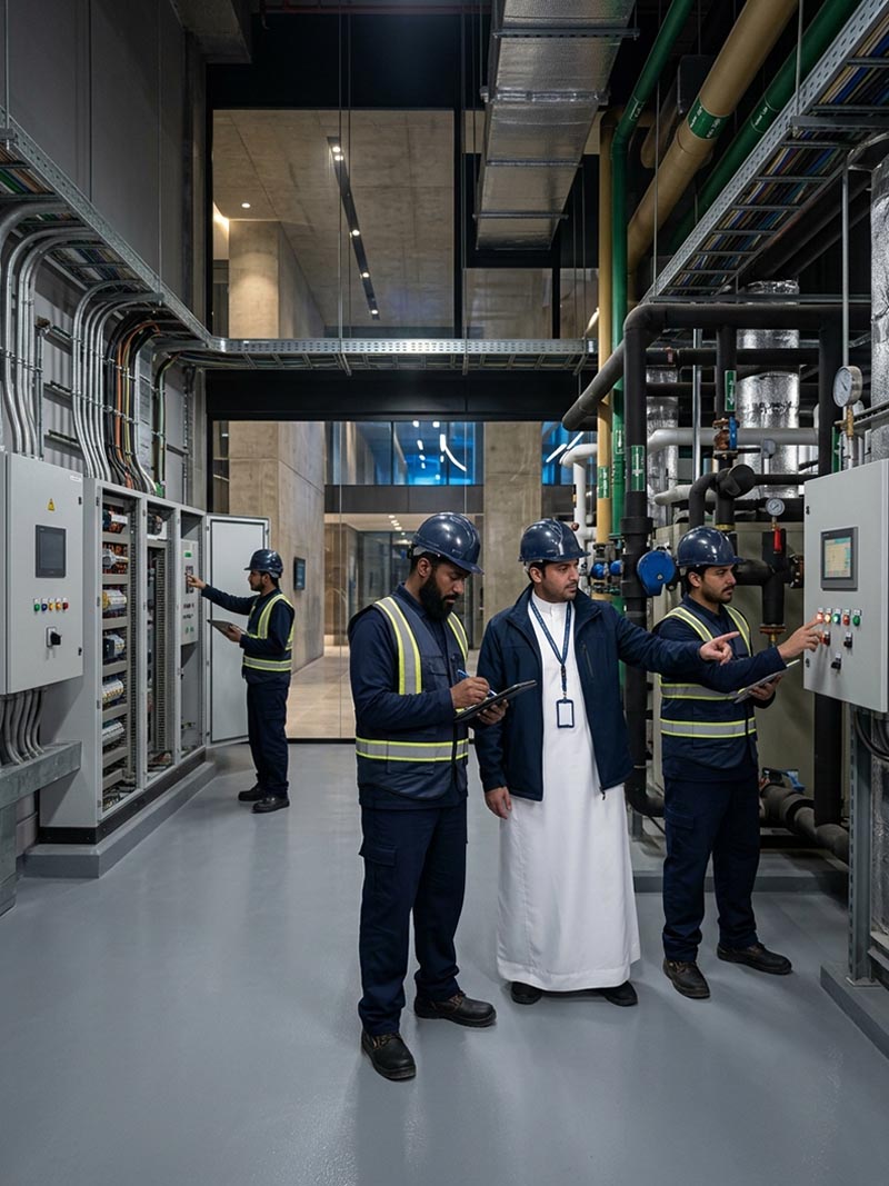 التشغيل والصيانة العامة